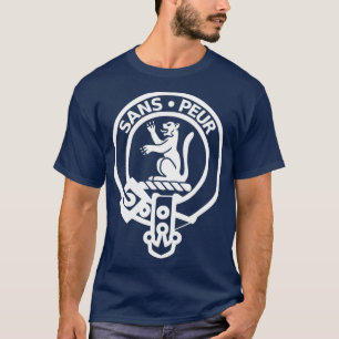 Sutherland Scottish Family Clan Name Crest T-shirt