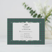 Sutherland Scottish Tartan RSVP (Staand voorkant)