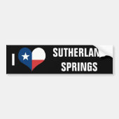 Sutherland Springs Bumpersticker (Voorkant)