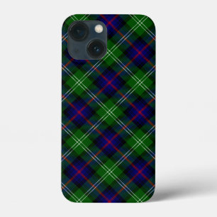 Sutherland tartan blue green plaid iPhone 13 mini hoesje