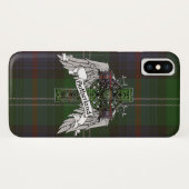 Sutherland Tartan Cross Case-Mate iPhone Case (Achterkant (horizontaal))