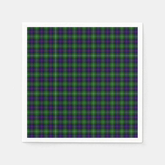 Sutherland Tartan Servetten (Voorkant)