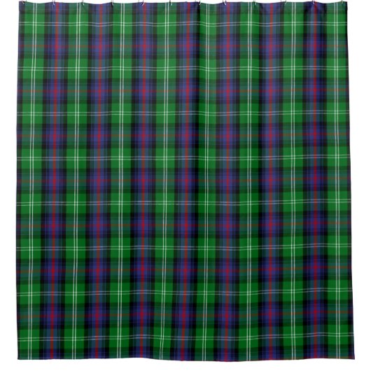 Sutherland Tartan Shower Curtain Douchegordijn (Voorkant)