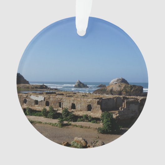 Sutro Baths Ruins - San Francisco, CA Ornament (voorkant)