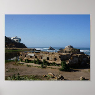Sutro Baths Ruins - San Francisco Poster