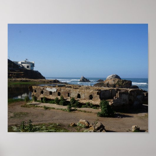 Sutro Baths Ruins - San Francisco Poster (Voorkant)