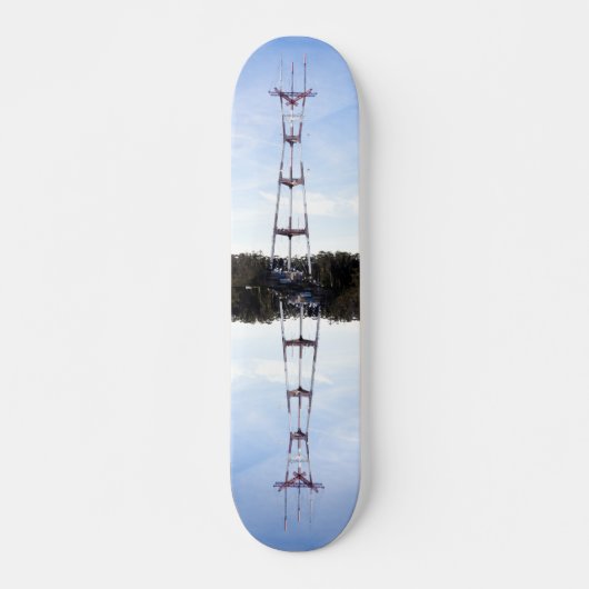 Sutro Tower Skateboard (Voorkant)