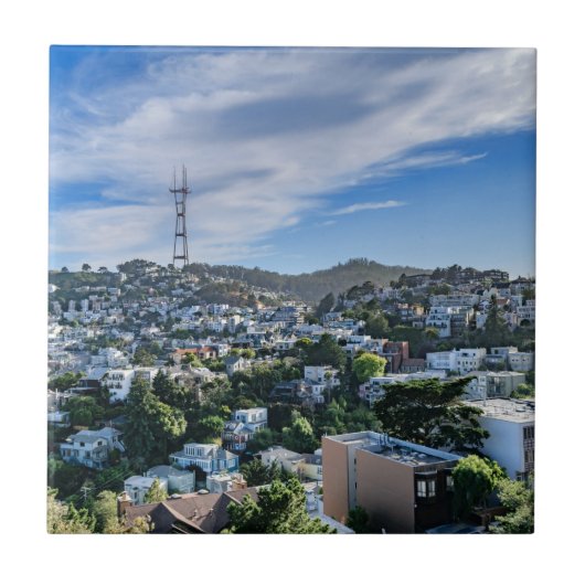 Sutro Tower Tegeltje (Voorkant)