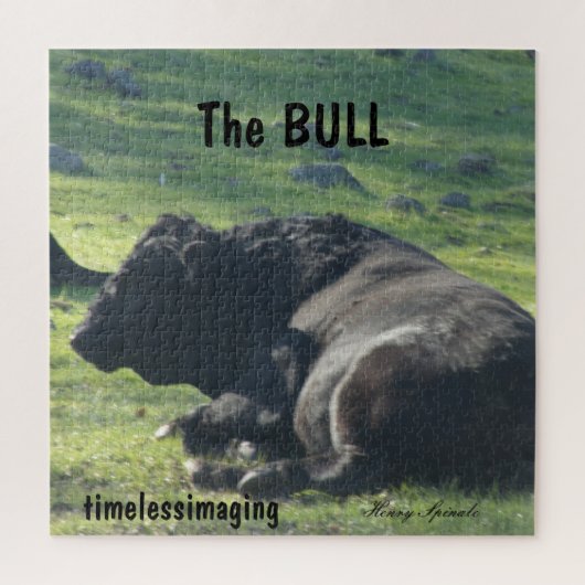 Sutter Buttes Mountain Range de Bull Puzzle. Legpuzzel (Verticaal)
