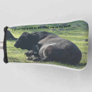 Sutter Buttes Mountain Range the Bull, Golfing. Golfheadcover
