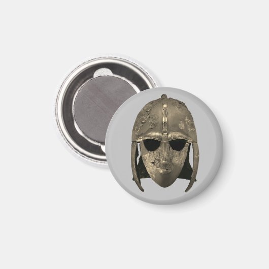 Sutton Hoo helmet Magneet (Voorkant / Achterkant)