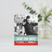 Sutton Wedding aangekondigd Aankondigingskaart (Staand voorkant)