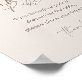 SUTTON Zonnebloem Luier Raffle Teken Poster (Hoek)