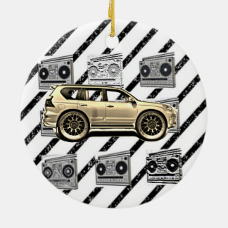 SUV HOLIDAY KERAMISCH ORNAMENT