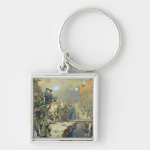 Suvorov die in 1799, 1880, de brug van de duivel o sleutelhanger