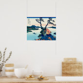 Suwa-meer in de provincie Shinano Poster (Keuken)