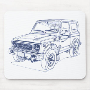 Suz Samurai Jimny SJ 1988 Muismat