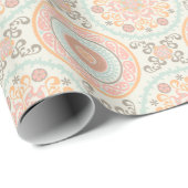 Suzani patroon cadeaupapier (Rol Hoek)