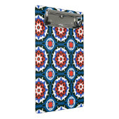 Suzani patroon met blote versiering mini klembord (Schuin)