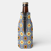 Suzani Pattern Flesjeskoeler (Fles Achterkant)