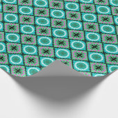 Suzani Pattern met Uzbek and Kazakse Motifs Cadeaupapier (Hoek)