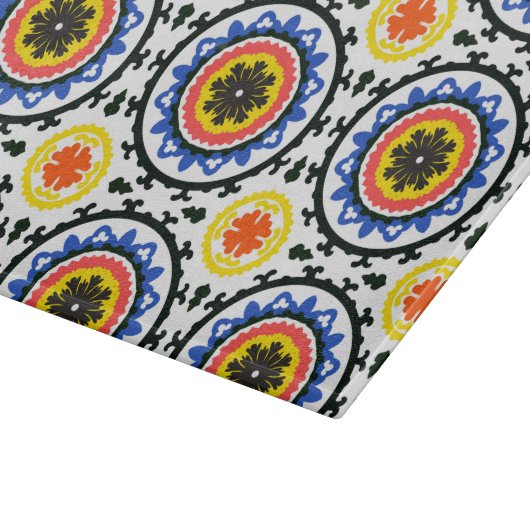 Suzani Pattern Snijplank (Hoek)