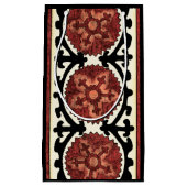 Suzani Style Decorative Floral Pattern Klein Cadeauzakje (Voorkant)