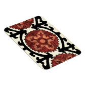 Suzani Style Decorative Floral Pattern Magneet (Rechterzijde)