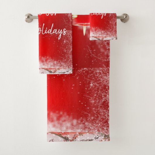 Suzanne Elizabeth Christmas Collectie - Badkamer T Bad Handdoek (Insitu)