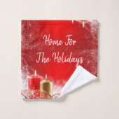 Suzanne Elizabeth Christmas Collectie - Badkamer T Bad Handdoek (Wasdoekje)