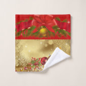 SUZANNE ELIZABETH COLLECTION NOËL SERVIETTE DE BAI (Gant de toilette)