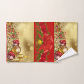 SUZANNE ELIZABETH COLLECTION NOËL SERVIETTE DE BAI (Serviette à main)