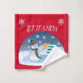 SUZANNE ELIZABETH COLLECTION NOËL SERVIETTE DE BAI (Gant de toilette)