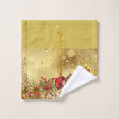 SUZANNE ELIZABETH COLLECTION NOËL SERVIETTE DE BAI (Gant de toilette)