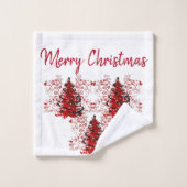 SUZANNE ELIZABETH COLLECTION NOËL SERVIETTE DE BAI (Gant de toilette)