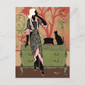 Suzanne en Orange & Vert - Cartes postales (Devant)