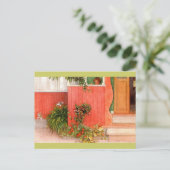 Suzanne op de Porch Briefkaart (Staand voorkant)