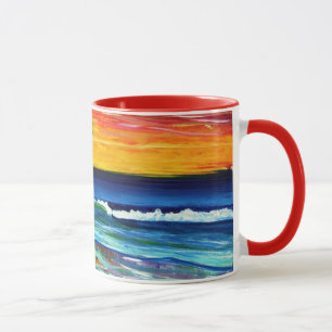 Suzannes Art Sunset Strand Mok