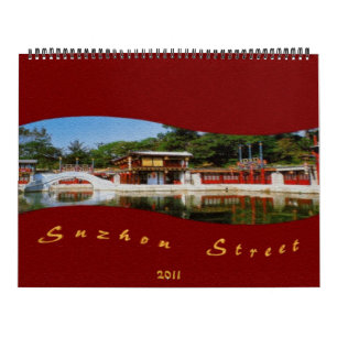 Suzhou Street Calendar Kalender