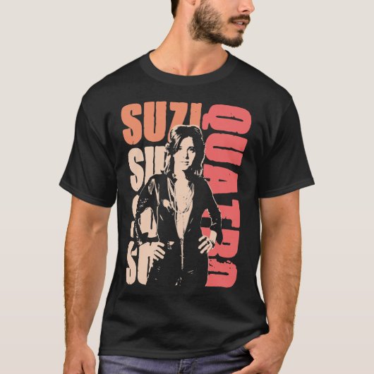 Suzi Quatro Classic T-Shirt (Voorkant)