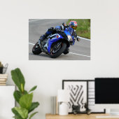Suzuki gsxr 600 poster (Thuiskantoor)