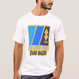 Suzuki Quad Racer Reproduction Print uit 1980 T-shirt