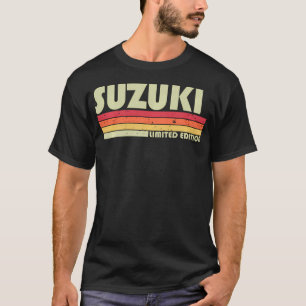 Suzuki Retro Japanse naam T-shirt