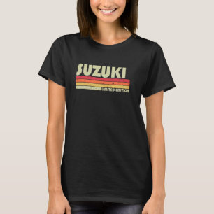 Suzuki Retro Japanse naam T-shirt