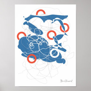 Suzukigo - Retro-modern Abstract Poster