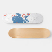 Suzukigo Skateboard Abstrait (Horz)