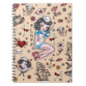 SuzySailor-notebook Notitieboek (Voorkant)