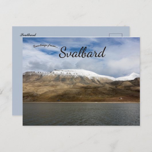Svalbard Briefkaart (Voorkant / Achterkant)