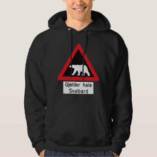 Svalbard IJsbeer Geldt voor heel Noorwegen Hoodie