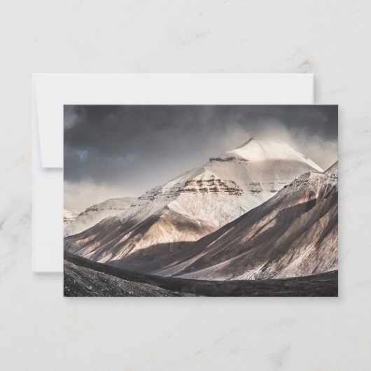 Svalbard Mountain Kaart (Voorkant)